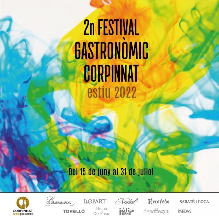 Read more about the article Arriba el II Festival Gastronòmic CORPINNAT, del 15 de juny al 31 de juliol de 2022