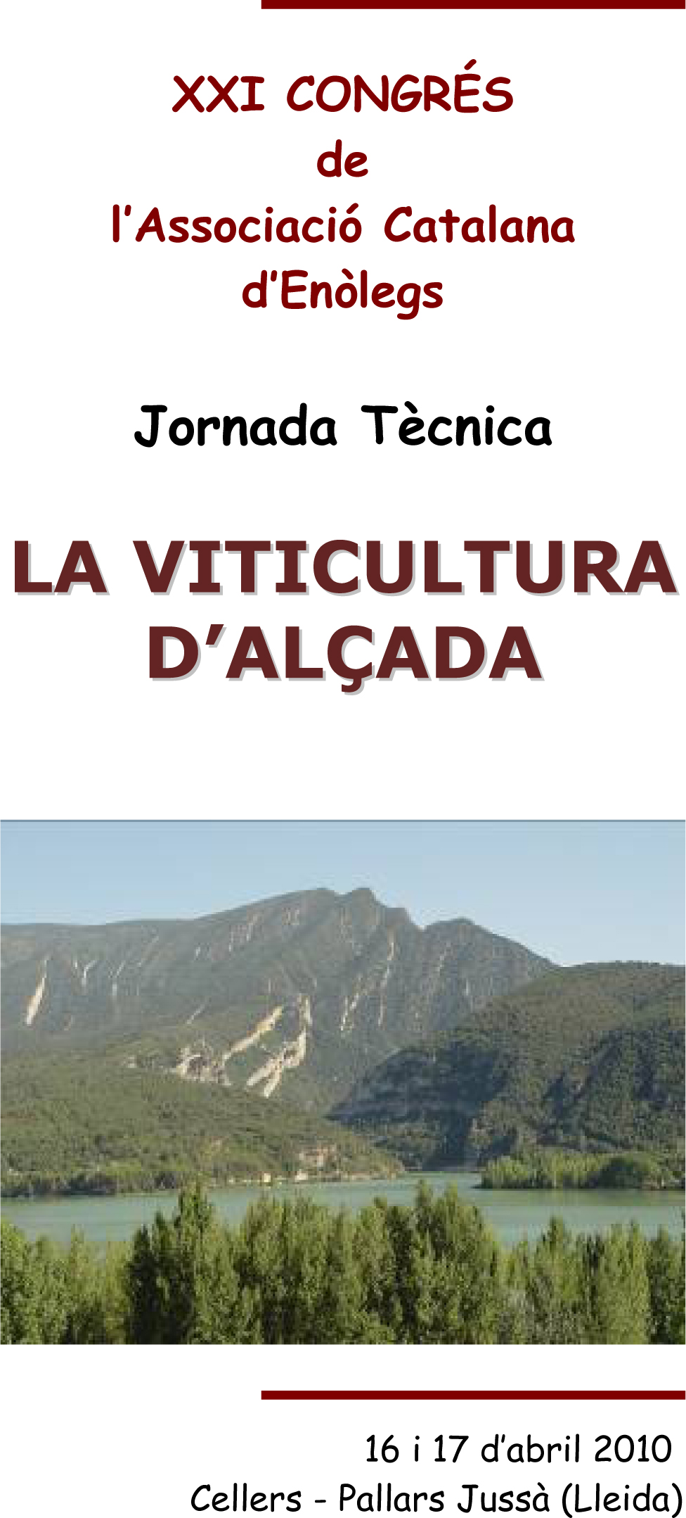 Read more about the article XXI Congrés de l’ACE: Viticultura d’Alçada