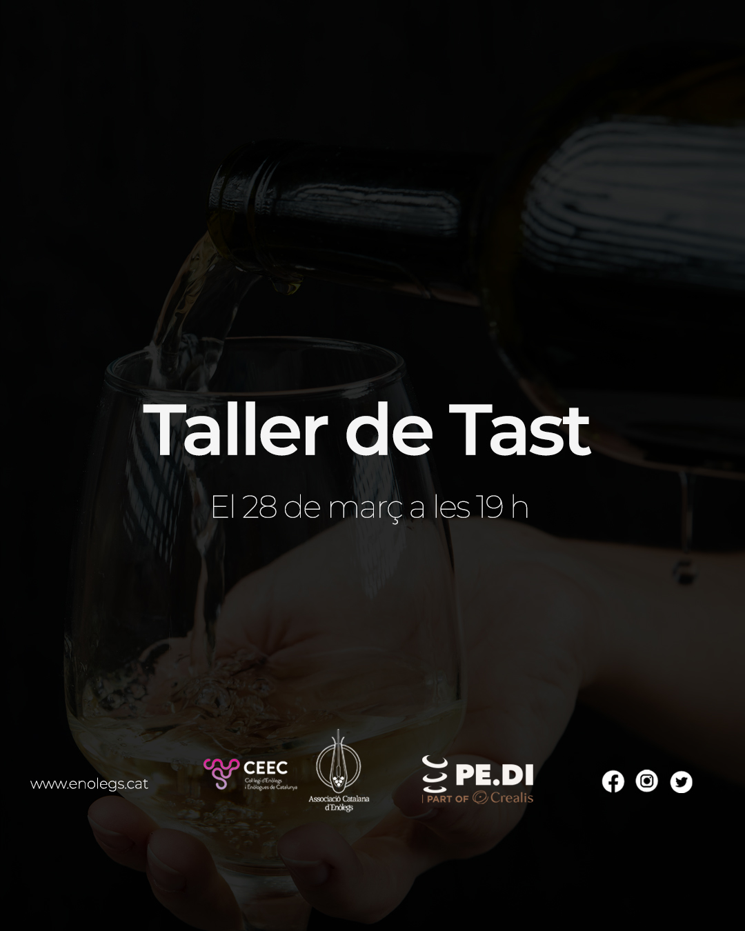 Read more about the article El taller de tast, celebra una nova sessió el pròxim dia 28 de març.
