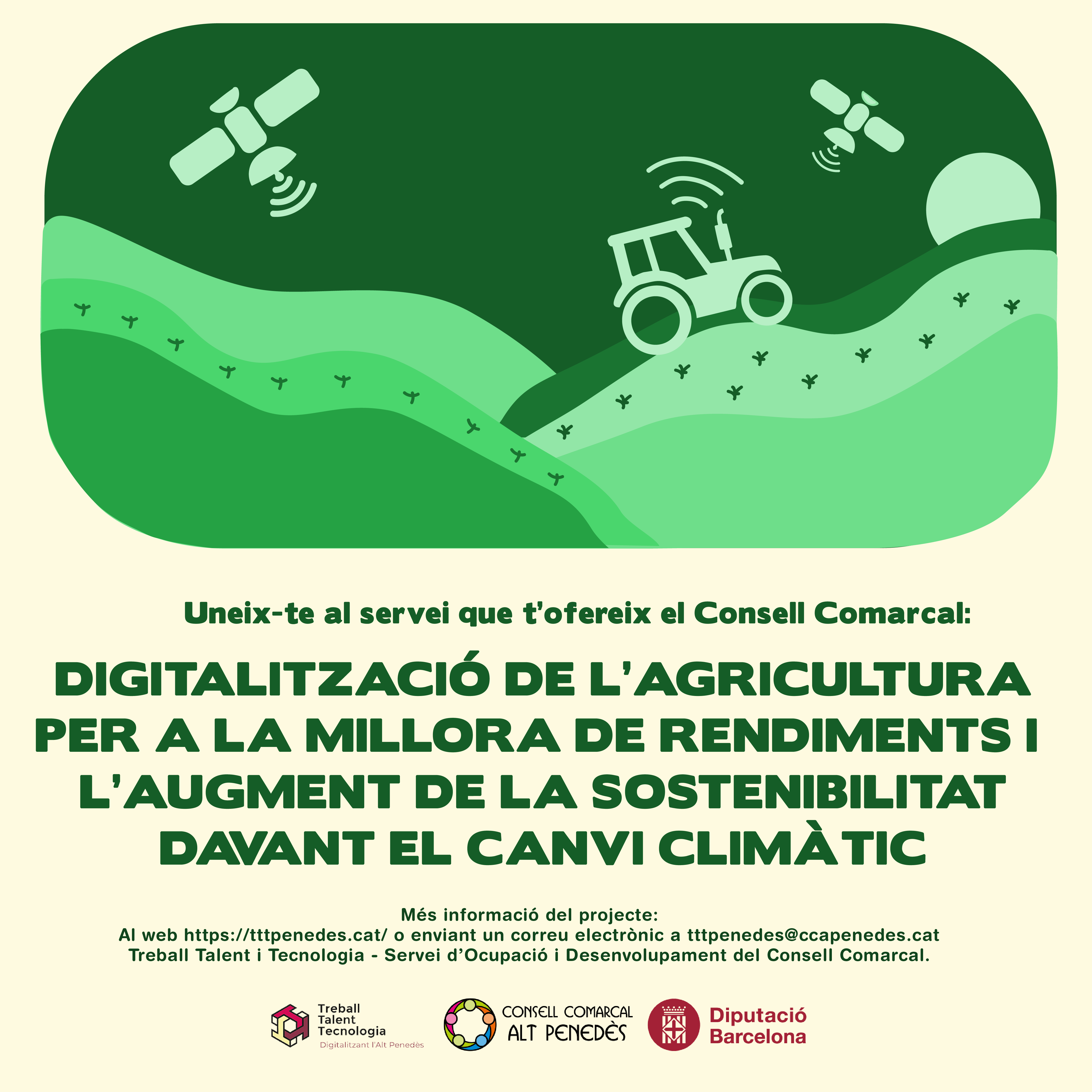 Read more about the article Digitalitació de l’agricultura per a la millora de rendiments i l’augment de la sostenibilitat davant el canvi climàtic