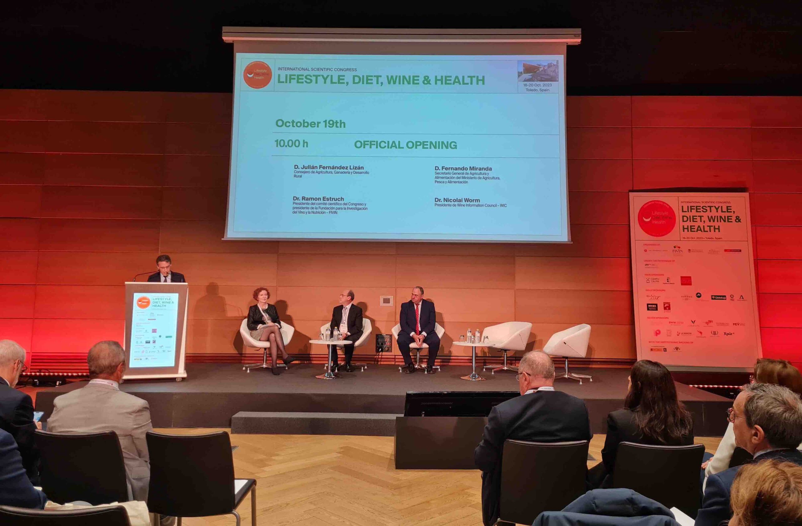 Read more about the article El Congrés Internacional Lifestyle, diet, wine and Health 2023 destaca la importància d’un estil de vida saludable i una alimentació sana que pot incloure un consum moderat de vi