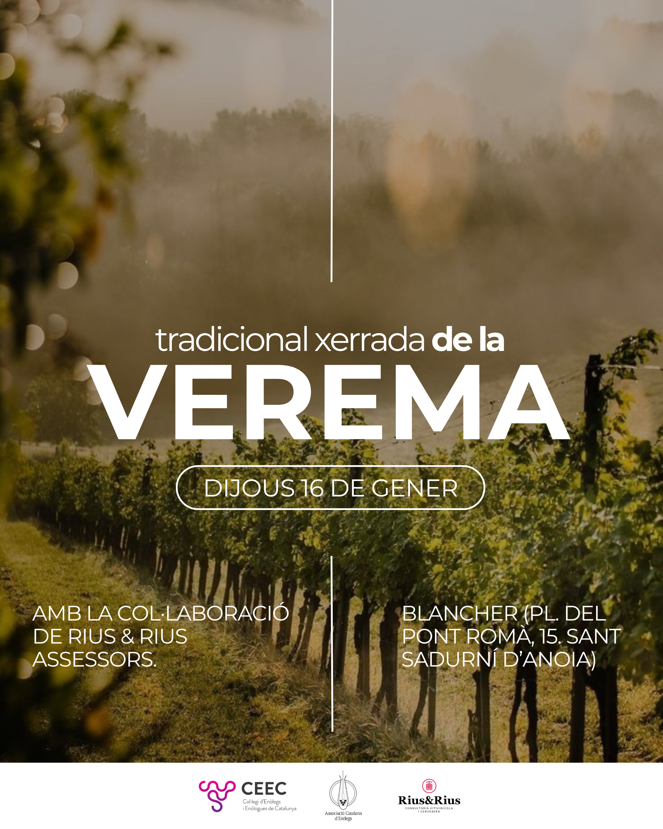 Tradicional xerrada de la verema