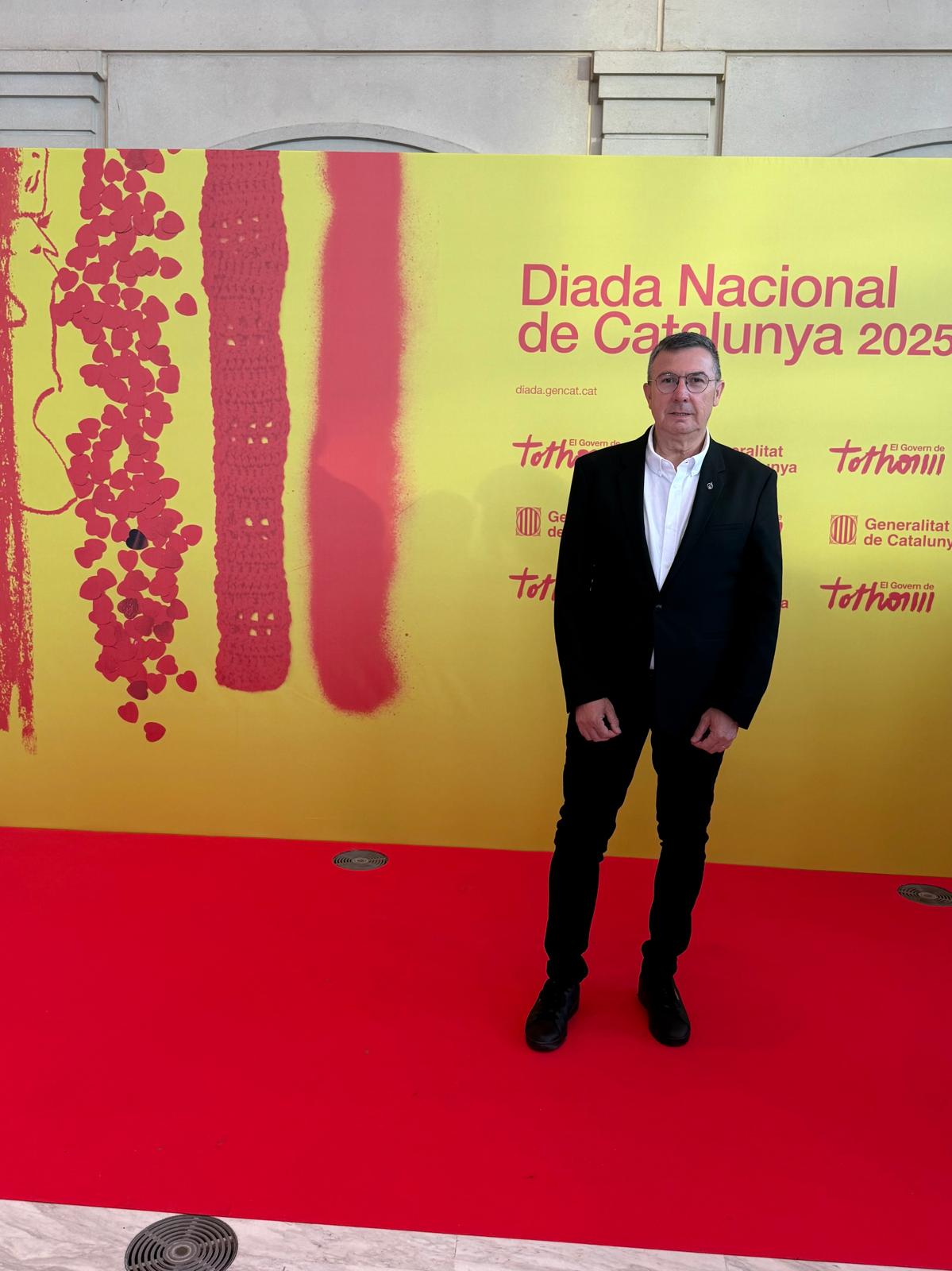Read more about the article El president-degà, Pere Campos, assisteix a l’acte institucional de la Diada Nacional de Catalunya